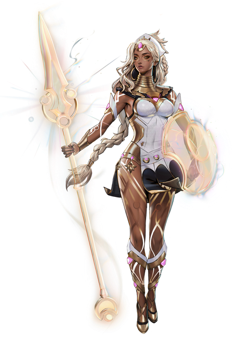 Concept art of a character from a Believer game